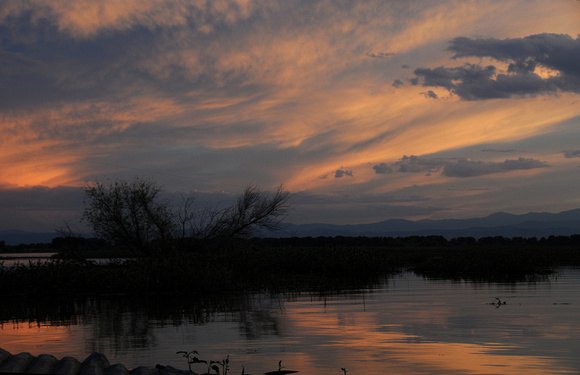 Barr Lake sunset