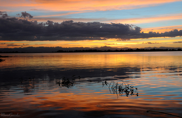 Barr Lakes sunset